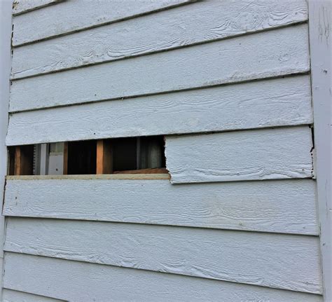 The pressureu0003of the water can be too high and can cause splits or cracks on the siding. . 12 inch masonite siding